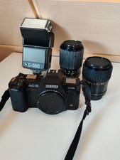 Revue AC 5 Digital Kamera Set + C-35S Blitz & 2 Objektive - Top