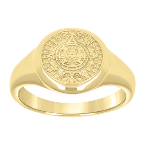 10k gelbgold herren - 10k, signet