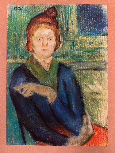 Pablo picasso zeichnung auf - pablo,