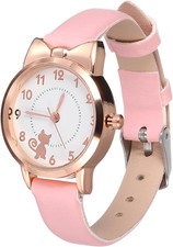 Kinder Uhren Nette Katze