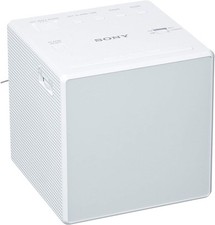 Sony ICF-C1W Uhrenradio (LED-Display, Alarm) weiß "wie neu"