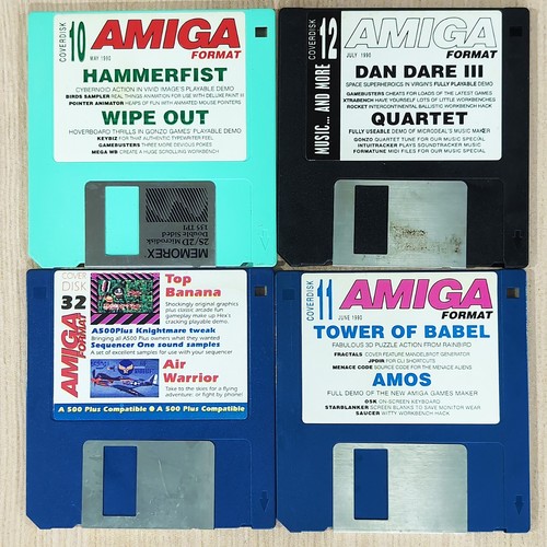 Amiga format cover scheiben - cover,