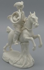 NYMPHENBURG FRANKENTHAL CARL THEODOR FIGUR JÄGER MIT PARFORCEHORN JAGD 1068 27