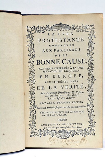 Seltenes altes buch - ramier, die