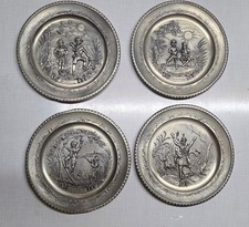 Zinnteller Vintage Vier