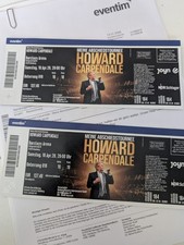 2 Karten Howard Carpendale In