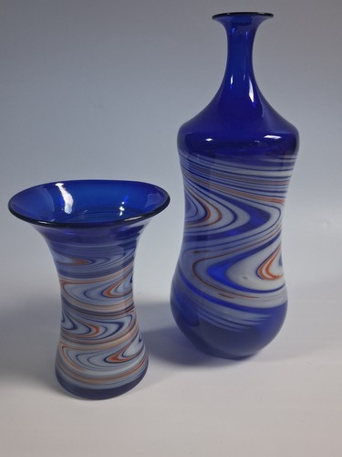 Lauscha stk vase - -,