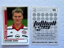 PANINI – Ungeklebte Einzelbilder Fußball Bundesliga 1999