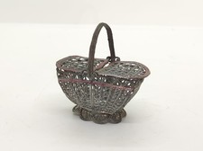 Heyde Zinn Korb Spielzeug