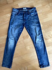 Smog Denim Jeans Herren Blau