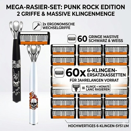 Raptor rasierer set - raptor, 2