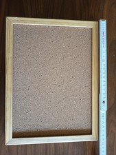 Pinnwand Kork Holz klein 30 x 22 cm