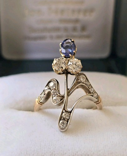 Jugendstil ring ceylon heat - ceylon,