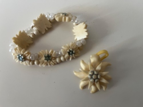 Anhänger edelweissblüte - anhänger,,