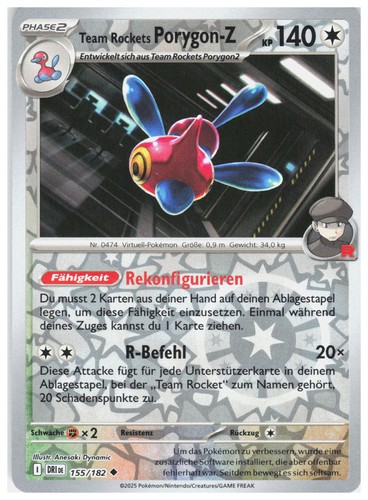 Team rocket porygon z - rocket's, porygon-z
