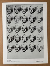 Andy Warhol - Marilyn Black/White" - Moderna Museet Ausstellungsplakat 2018