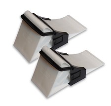 2x Unterlegkeil Hemmschuh Bremskeil Kunststoff Anhänger Tripus