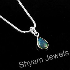 Echter Opal Edelstein Charm