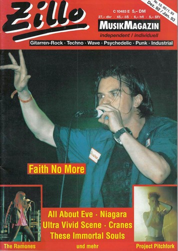 Zillo musikmagazin 1992 - zillo, 12/1992