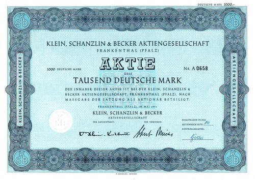 Klein schanzlin becker - klein,,