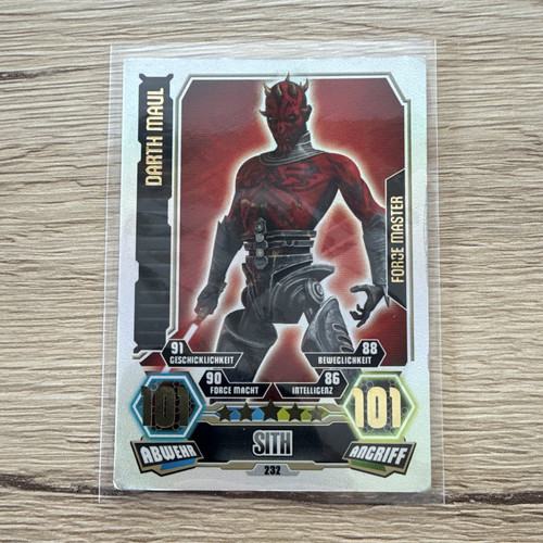 Topps star wars force attax - force,