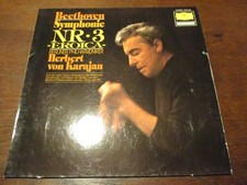 LP Vinyl Beethoven Karajan Symphonie Nr.3 Eroica Sehr guter Zustand Fast Neuwert