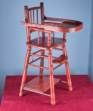 Antiker Kinderhochstuhl