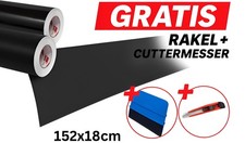 152x18cm Sonnenkeil +Montagematerial Scheibenkeil Blendestreifen Glanz oder Matt