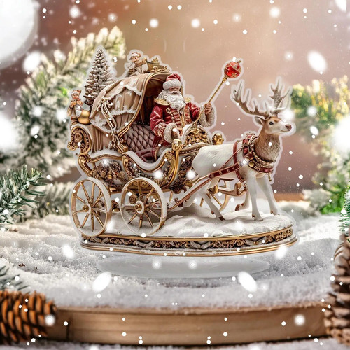 Santa claus rentier - santa,