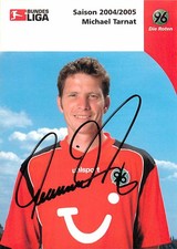 Michael Tarnat Hannover 96 Autogrammkarte Bundesliga Saison 2004/2005