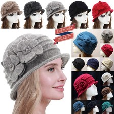 Vintage Damen Beanie Mütze