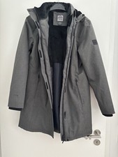 McKinley Aquamax Elite 5000mm Funktionsjacke Damen Grau GR. 42 Herbst/Winter NEU