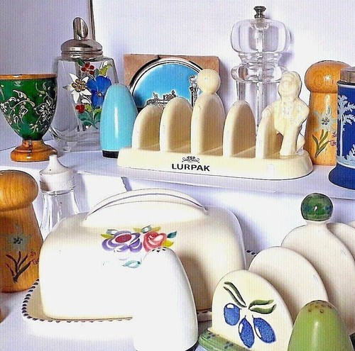 Vintage geschirr keramik - geschirr, und
