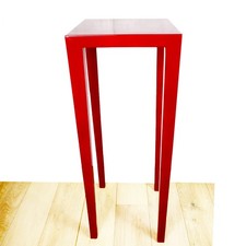 Beistelltisch rot tisch massiv - rot,