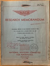 Bell XS-1 NACA Research Memo