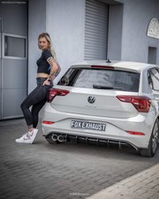  Edelstahl Sportauspuff VW