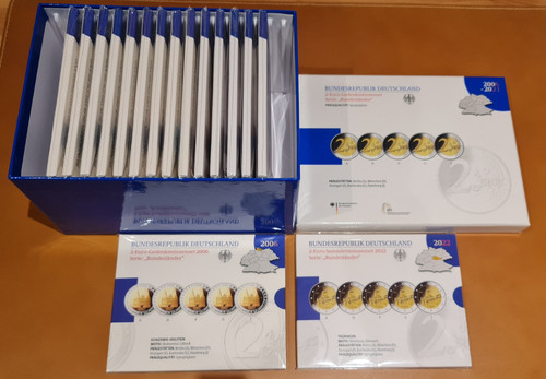 Euro sets 2006 2022 - 16, x