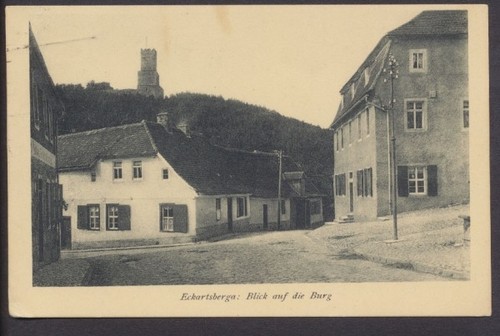 Eckartsberga dorfstrasse mit - eckartsberga,,