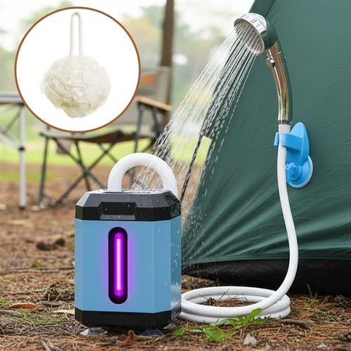 Tragbare campingdusche set - campingdusche,