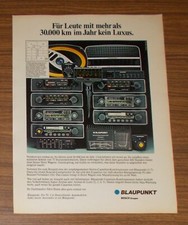 Seltene Werbung BLAUPUNKT BERLIN ESSEN STOCKHOLM STEREO CR Autoradios 1979