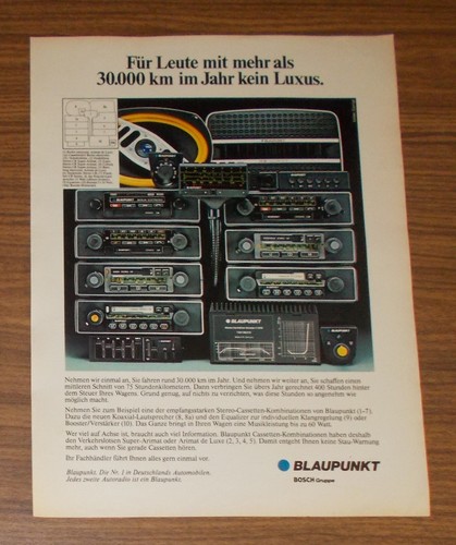 Seltene werbung blaupunkt - seltene,