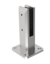 Edelstahl Boden Klemme Spigot Befestigung für Glas Glasgeländer 12-17,52mm