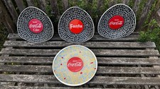 Altes Fanta Reklameschild Werbeschild Coca Cola Schild 60er Jahre Mosaikteller