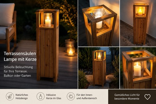 Terrassensäulen lampe - terrassensäulen,