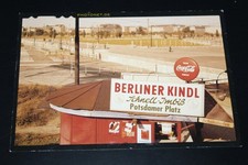 Color AK Berlin - Imbißbude an der Mauer Potsdamer Platz ab 1961 - ungelaufen -