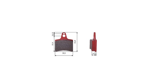 Set brake pads - pads, (2