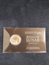 Silbermünze Jahr des Drachen