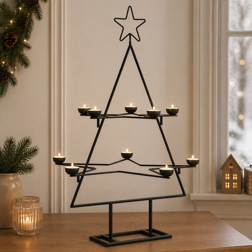 Metall weihnachtsbaum 75cm - metall,