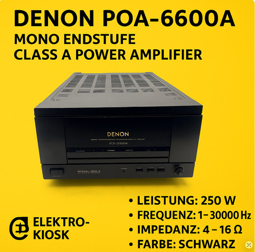 Denon poa 6600 - denon, mono