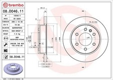 Brake Disc MERCEDES-BENZ